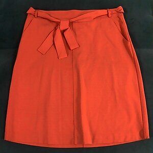 Peach Pink Liz Claiborne Skirt With Pockets
